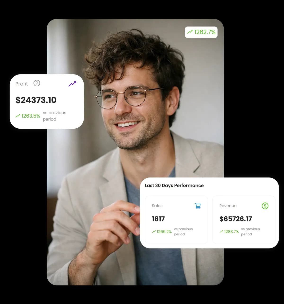 Hustle Got Real dashboard preview