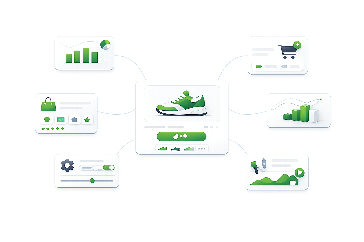 Pagina prodotto Shopify collegata a widget gratis di conversione per urgenza checkout consegna e disponibilita