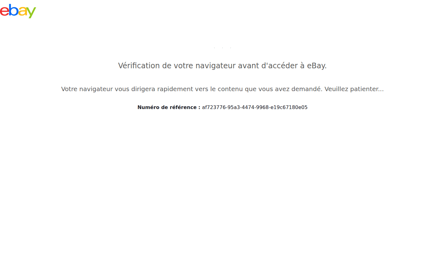eBay Frankreich Artikel-Seite mit Preis, Versand und Zustandsangaben