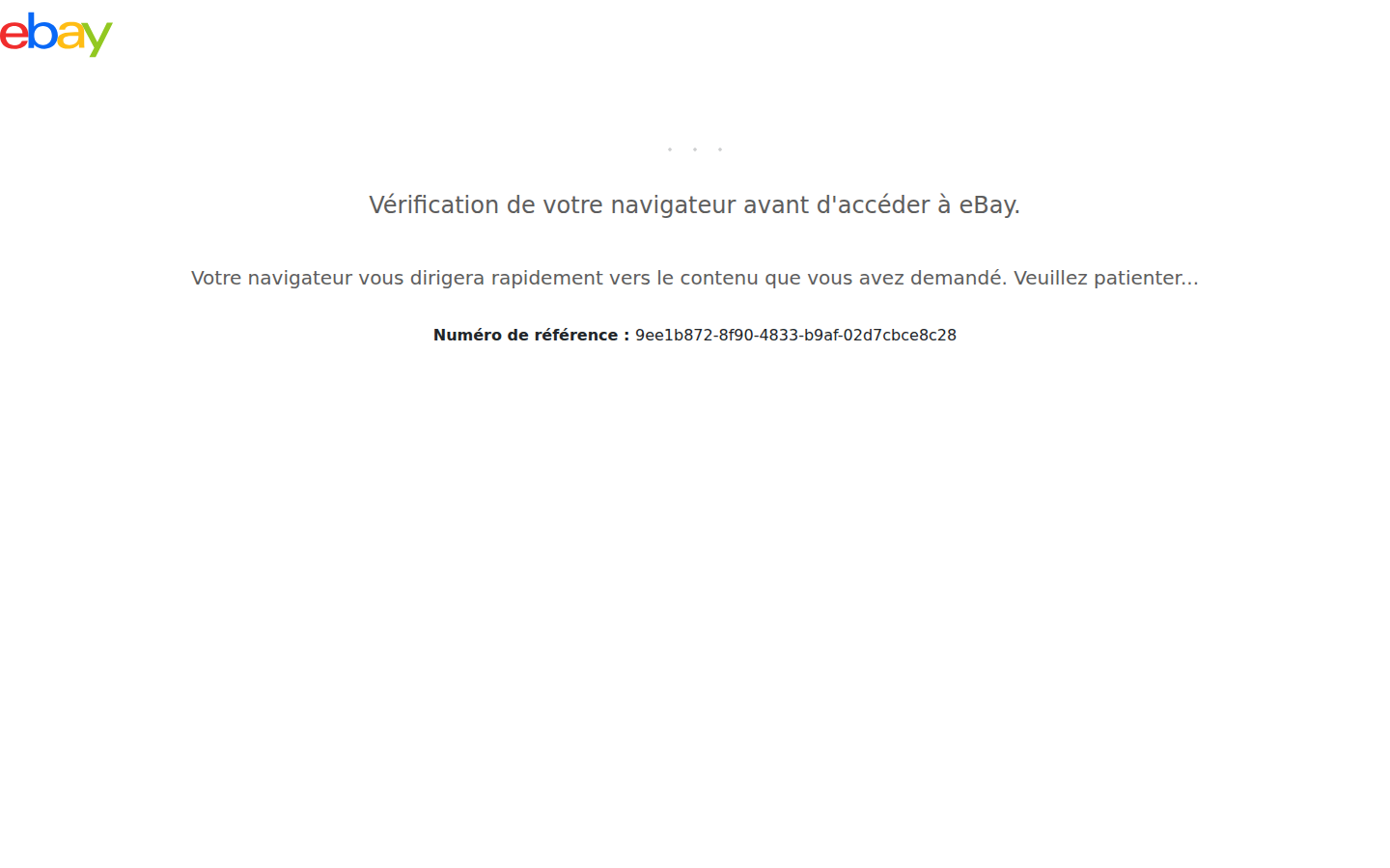 Resultados de búsqueda de eBay Francia con grid de productos y filtros