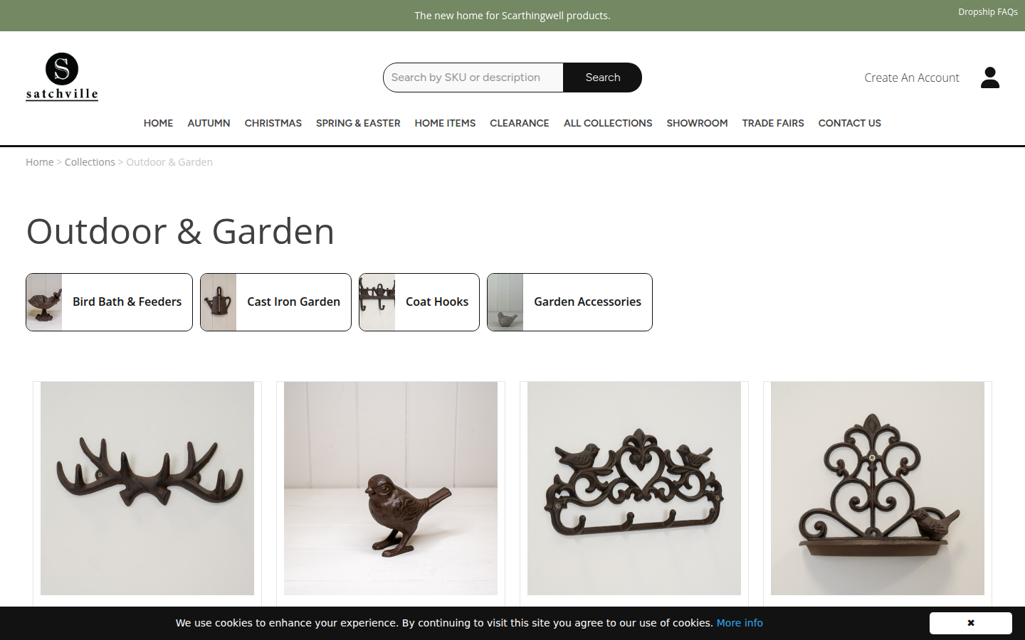 Geko Products kategori sayfası; ürün ızgarası