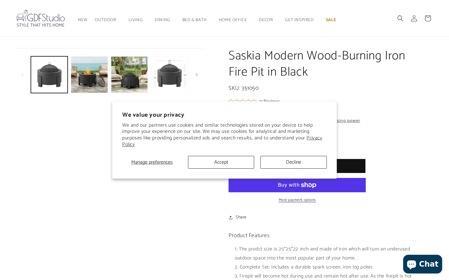 GDFStudio ürün sayfası; görseller ve detaylar